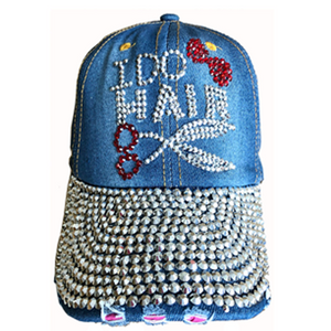 Fashion Cap with Hotfix I do Hair - CA029