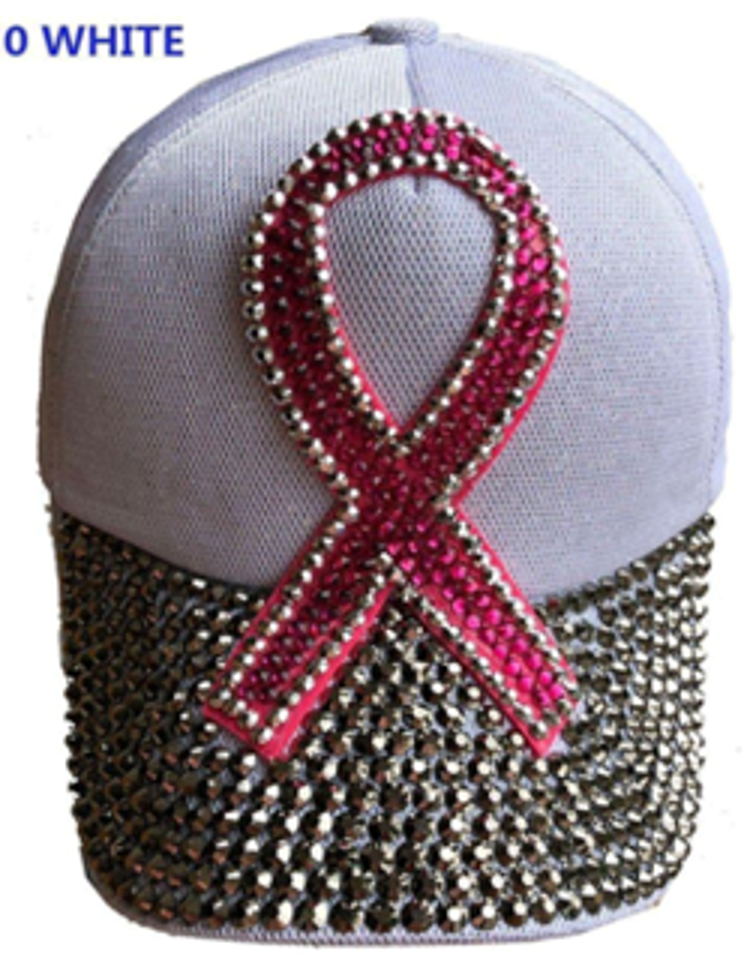 Fashion Cap with Hotfix Awareness Ribbon - CA030