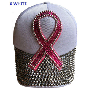 Fashion Cap with Hotfix Awareness Ribbon - CA030