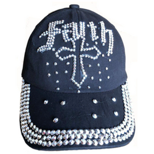 Fashion Cap with Hotfix Faith - CA032