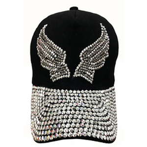 Fashion Cap with Hotfix Wing- CA035