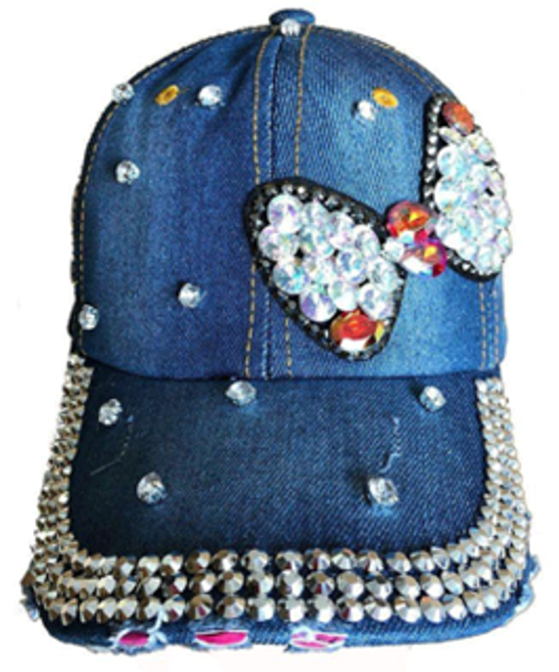 Fashion Cap with small Butterfly - CA036