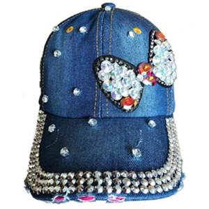 Fashion Cap with small Butterfly - CA036