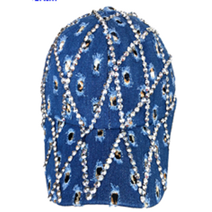 Fashion Cap with Hotfix Rhombus - CA042