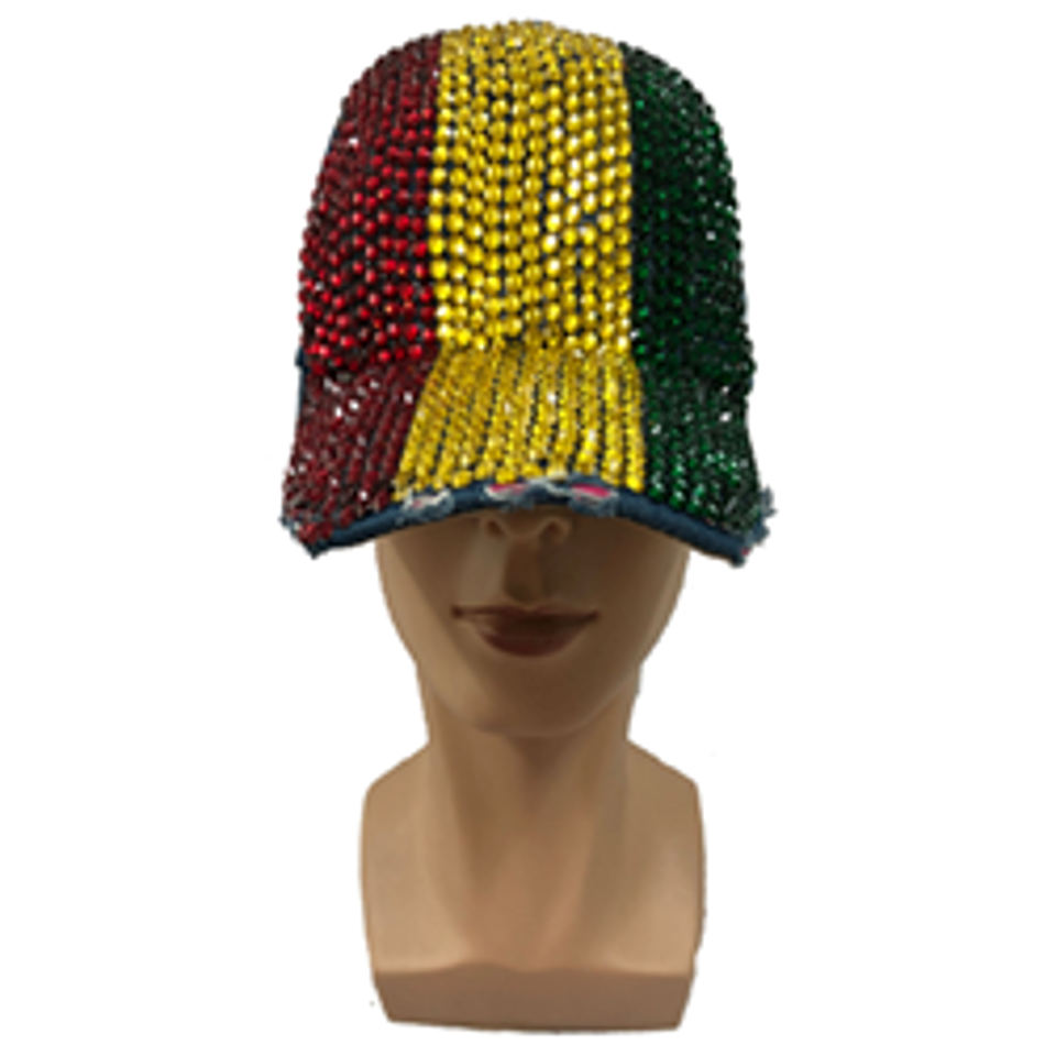 Fashion Cap with Hotfix Country - CA19029