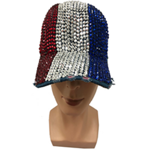 Fashion Cap with Hotfix Country - CA19029