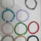 Stretchable Multi Glass Bead Bracelet - KCBG01