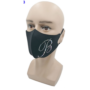 Fashion Face Mask with Letter -FM2060