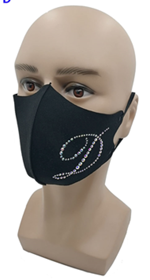 Fashion Face Mask with Letter -FM2060