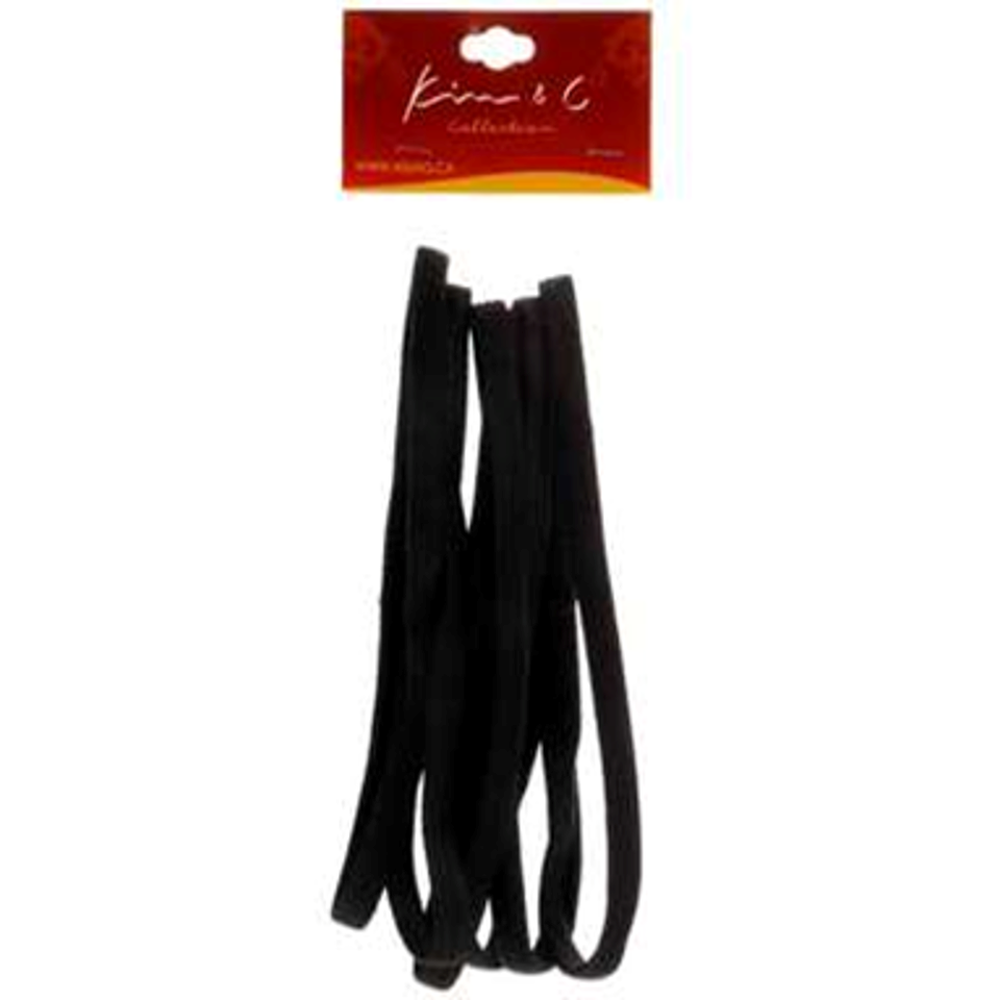6pcs Elastic Headbands [Thick & Long]  - IV00976