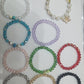 Stretchable Multi Glass Bead Bracelet - KCBG01