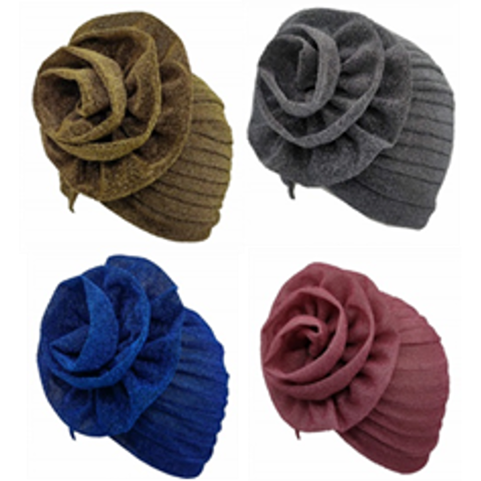 Metallic Fabric Fashion Turban-IV60047