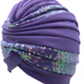 Fashion Turban with Sequin-IV60054