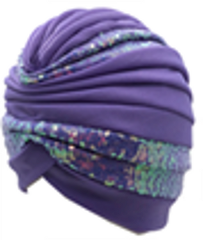 Fashion Turban with Sequin-IV60054