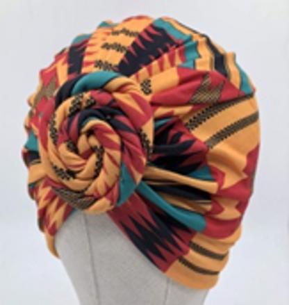 Pre Knotted Turban(Snail) - IV60061