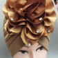 Fashion Turban with Flower-IV60070