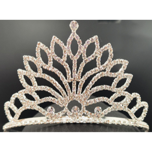 Unicra Silver Tiara Headband-IVJT2302