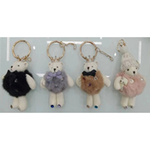 Handmade Teddy Keychain-IVKC2306AST