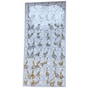Rhinestone Belly Ring Assorted-IVSB54