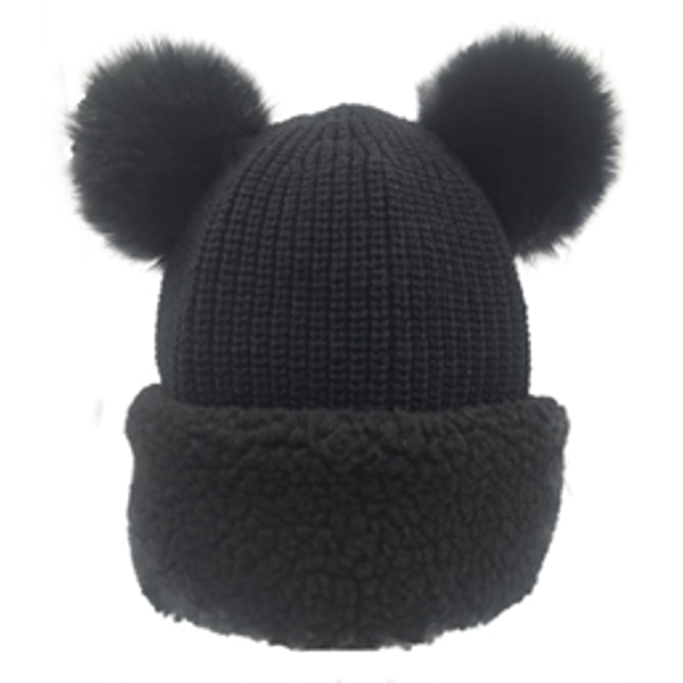 Fashion Winter Hat with Pom Pom - IVW001-1