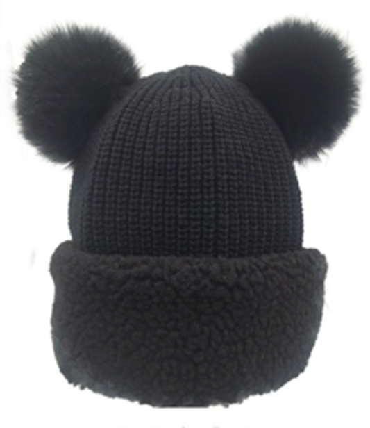 Fashion Winter Hat with Pom Pom - IVW001-1