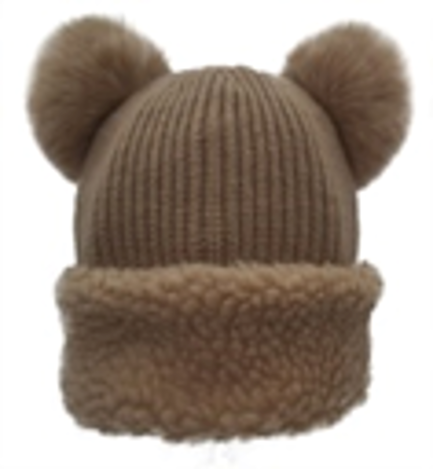 Fashion Winter Hat with Pom Pom - IVW001-1