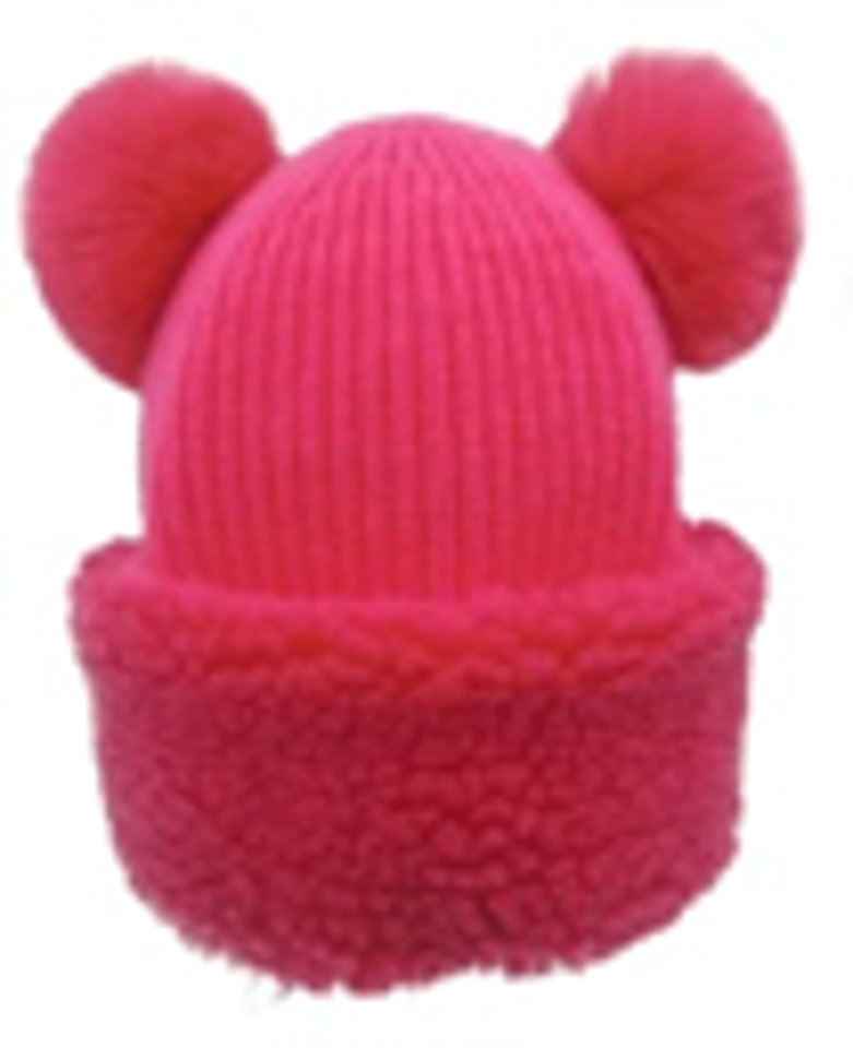 Fashion Winter Hat with Pom Pom - IVW001-1