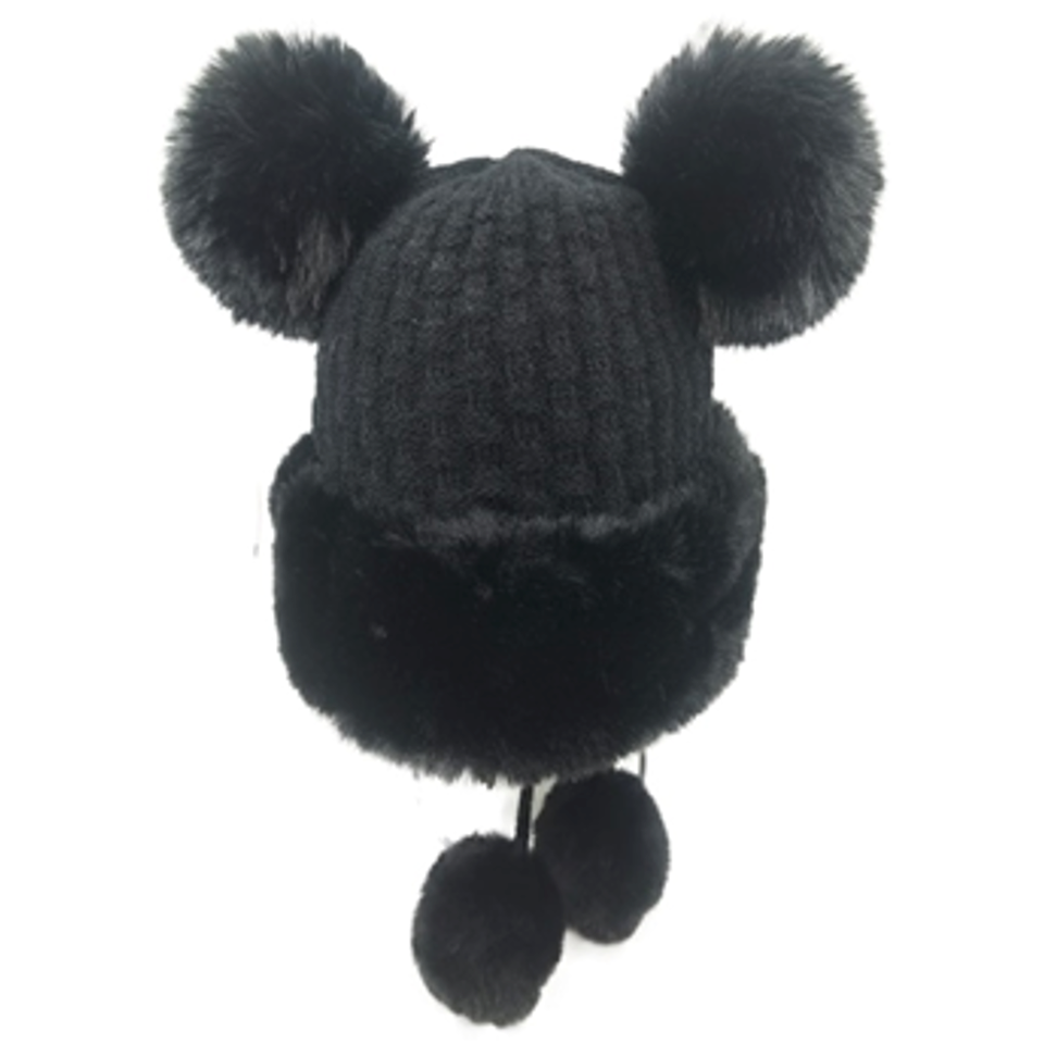 Fashion Winter Hat with Pom Pom - IVW001-2
