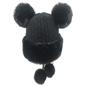 Fashion Winter Hat with Pom Pom - IVW001-2