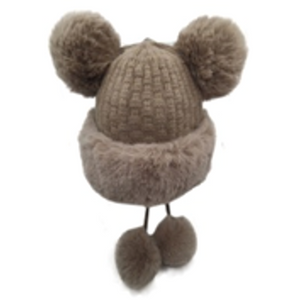 Fashion Winter Hat with Pom Pom - IVW001-2