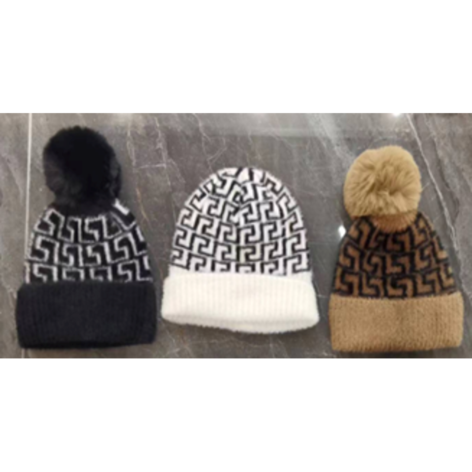 Fashion Winter Hat & Scarf- IVW002-1
