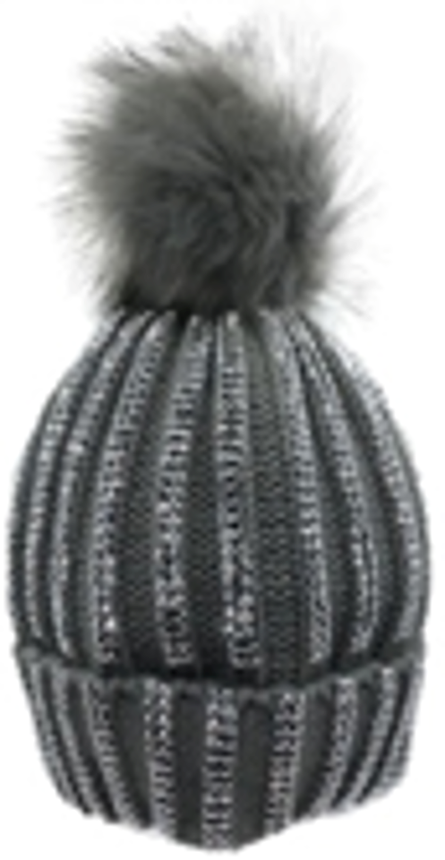 Handmade Knitted Hat with Rhinestone-IVW005-1