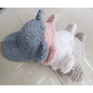 Boucle Cap with Pom Pom-IVW2305
