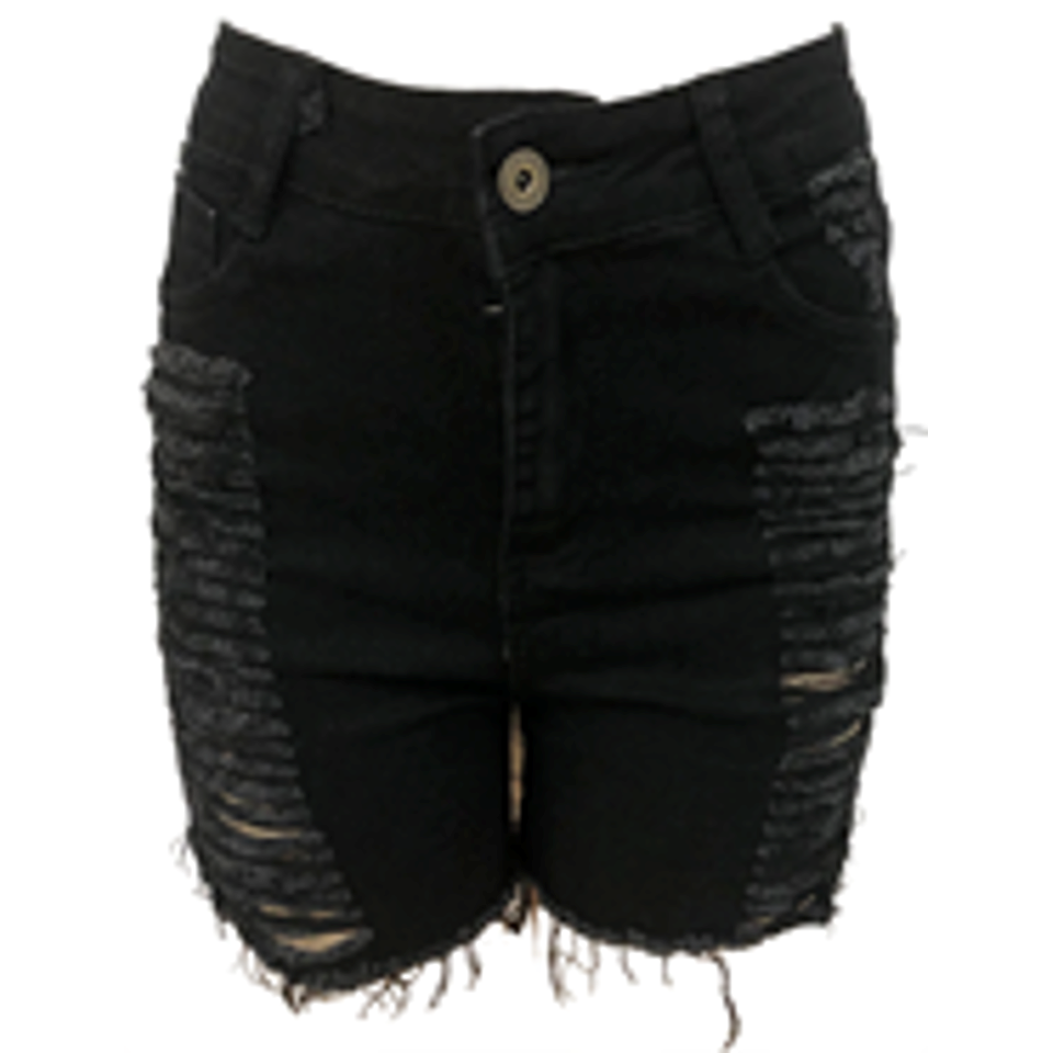 Womens Comfortable Ripped Shorts Jean-JNS809 (KCJNS01)