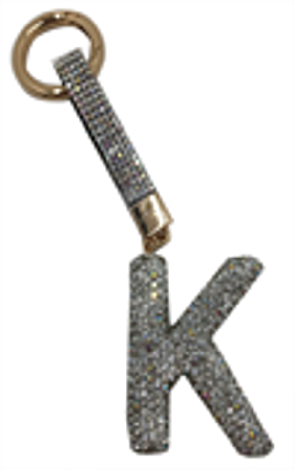 Alphabet Rhinestone Key chain-KC7003AB