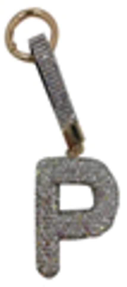 Alphabet Rhinestone Key chain-KC7003AB