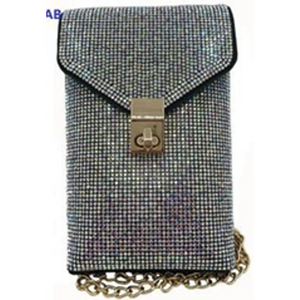 Rhinestone Crossbody Bag -BG607