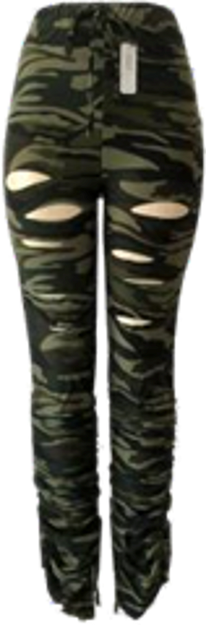 Wrinkle leg Leggings-LE729