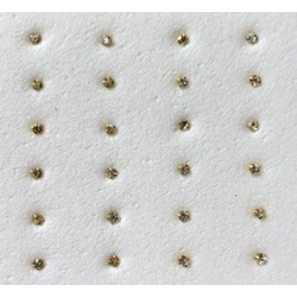 925 Sterling silver nose studs with Rhinestone-NP16024G(2.0mm)