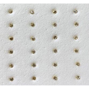 925 Sterling silver nose studs with Rhinestone-NP16024G(2.0mm)