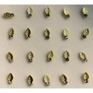 925 sterling silver nose studs with Rhinestone-NP19009 - 8