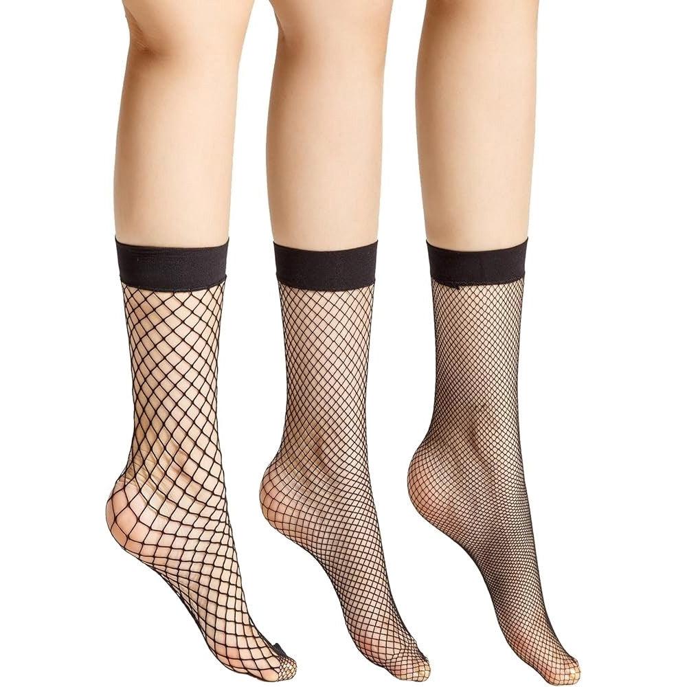 Solid Fishnet Socks - HDZ002
