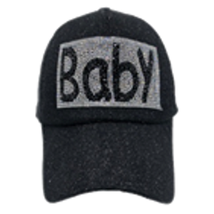 Fashion Metallic Cap with StonepatchCA010