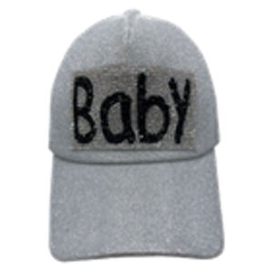 Fashion Metallic Cap with StonepatchCA010