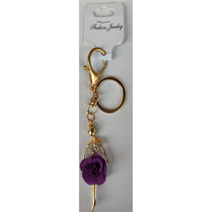 Rhinestone Keychain Assort Pattern-SKC2301