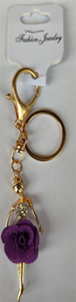 Rhinestone Keychain Assort Pattern-SKC2301