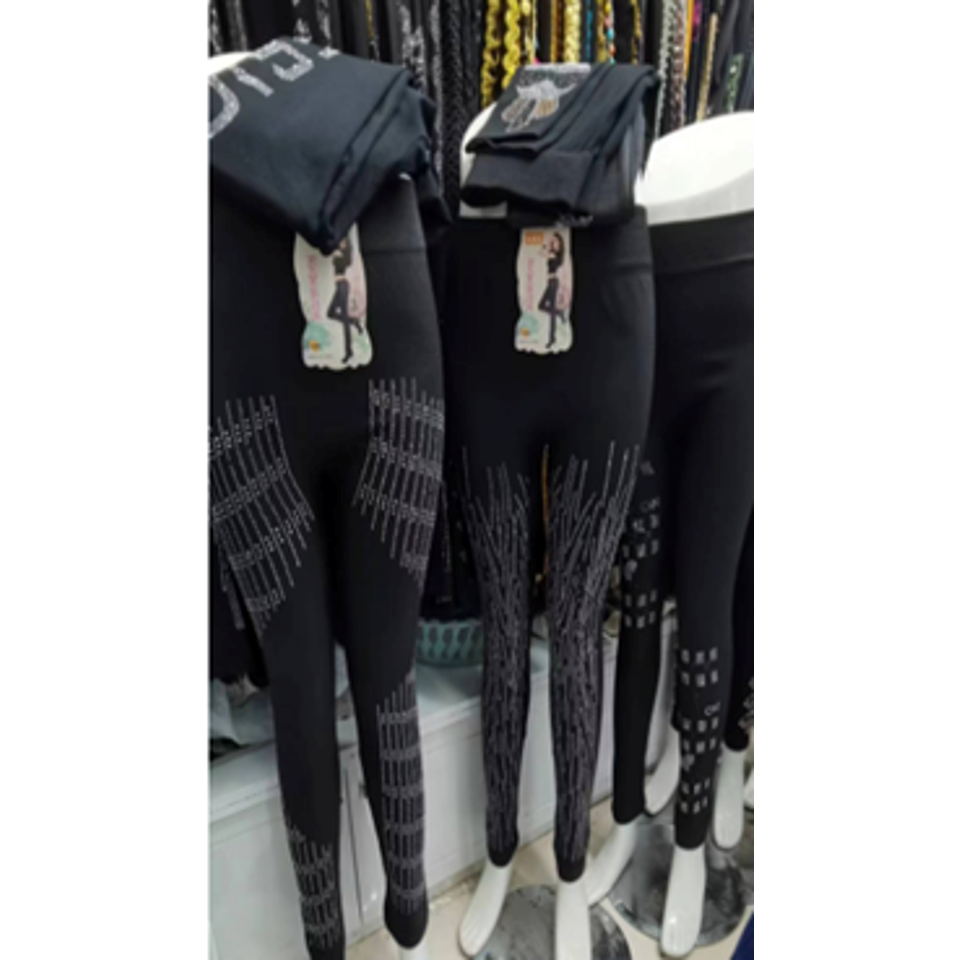 Rhinestone Free size Leggings-SLGS23