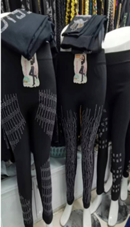 Rhinestone Free size Leggings-SLGS23