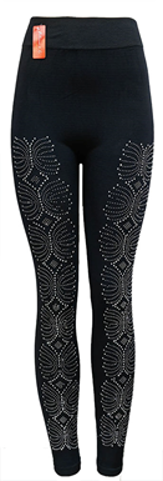 Rhinestone Free size Leggings-SLGS23