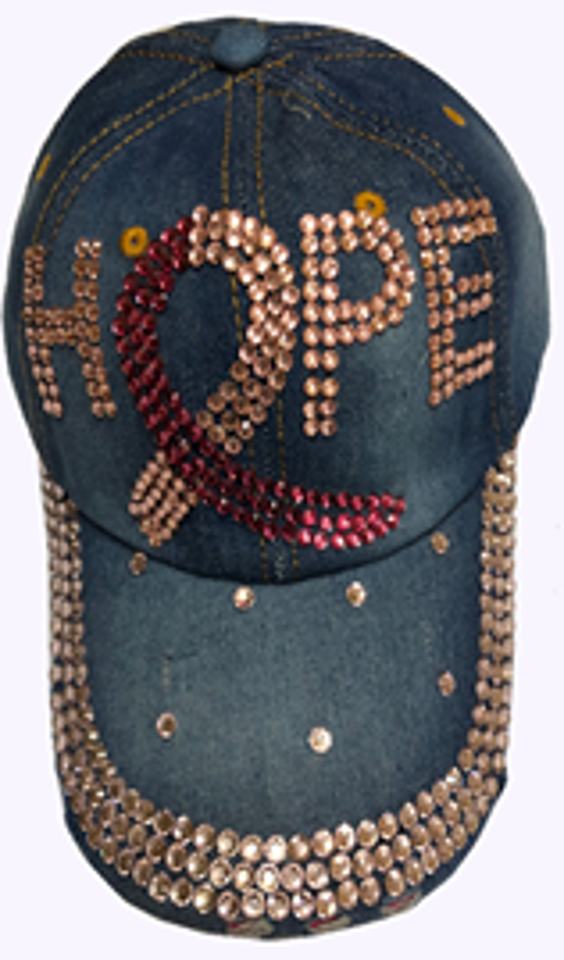 Fashion Cap with Hotfix Hope - CA012